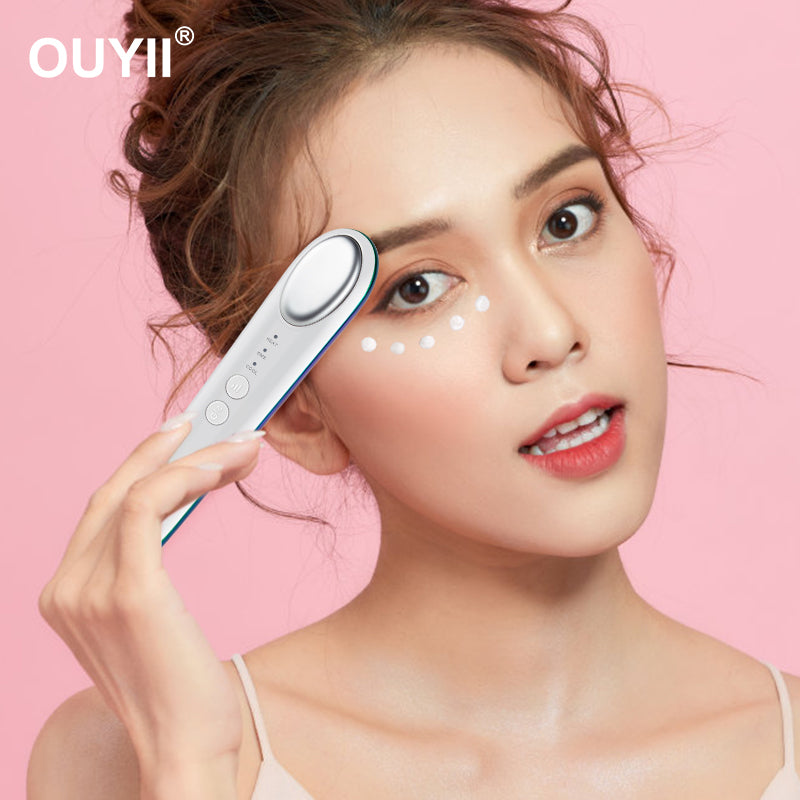 Electric EMS Eye Massage Vibration Care Device Facial Puffiness Dark Circles Wrinkles Firm Tighten Tool