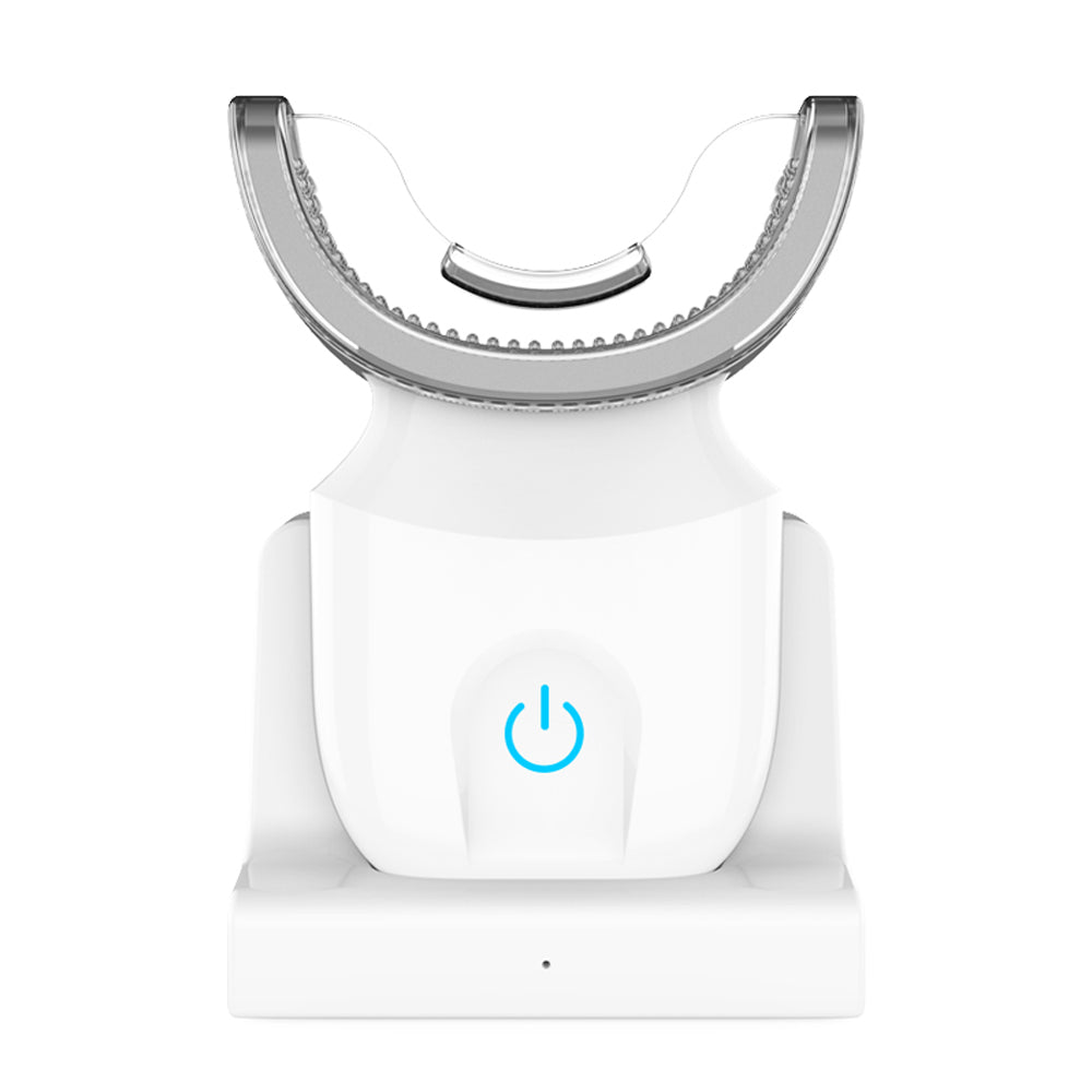 Tooth Whitening Device 360 Degree Wave Brush USB Rechargeable Ultrasonic U Shape Intelligent Automatic Sonic Electric Toothbrush
