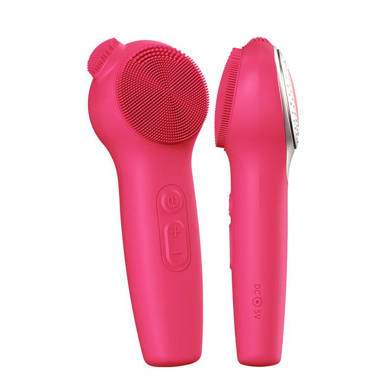 Silicone Face Brushes for Cleansing and Exfoliating Sonic Facial Scrubber Exfoliator Brush Facial Cleansing Brush