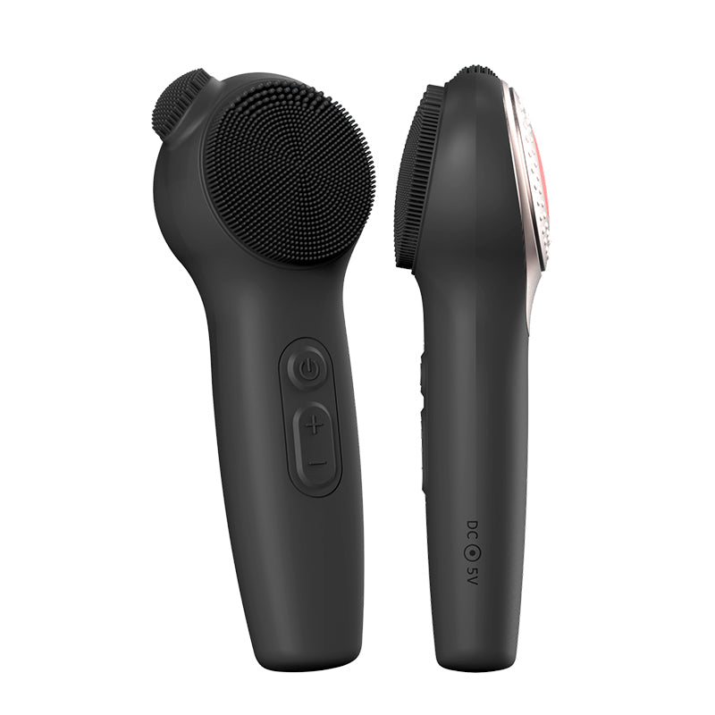 Silicone Face Brushes for Cleansing and Exfoliating Sonic Facial Scrubber Exfoliator Brush Facial Cleansing Brush