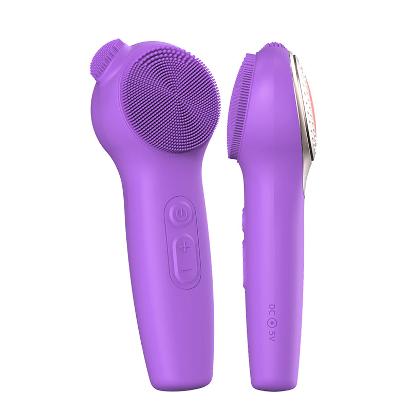 Silicone Face Brushes for Cleansing and Exfoliating Sonic Facial Scrubber Exfoliator Brush Facial Cleansing Brush