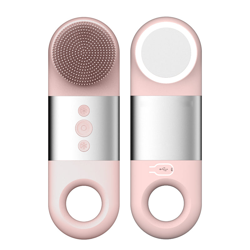 Newest product Waterproof Sonic Vibrating Face Brush Gentle Exfoliating and Massaging for Deep Cleansing Facial Brush