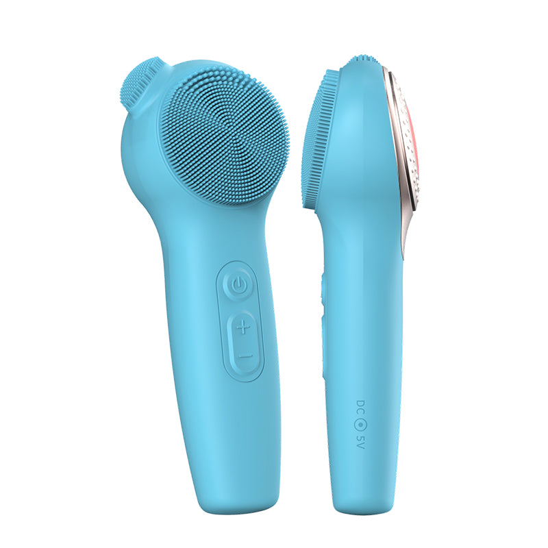 Silicone Face Brushes for Cleansing and Exfoliating Sonic Facial Scrubber Exfoliator Brush Facial Cleansing Brush